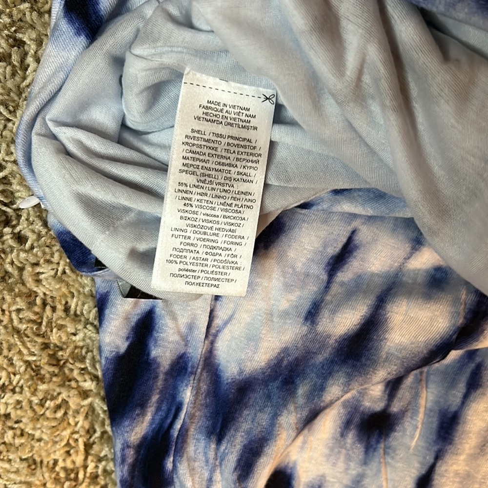 Lauren Ralph Lauren - Tie-Dye Linen Skirt - Size XL - Picture 4 of 5
